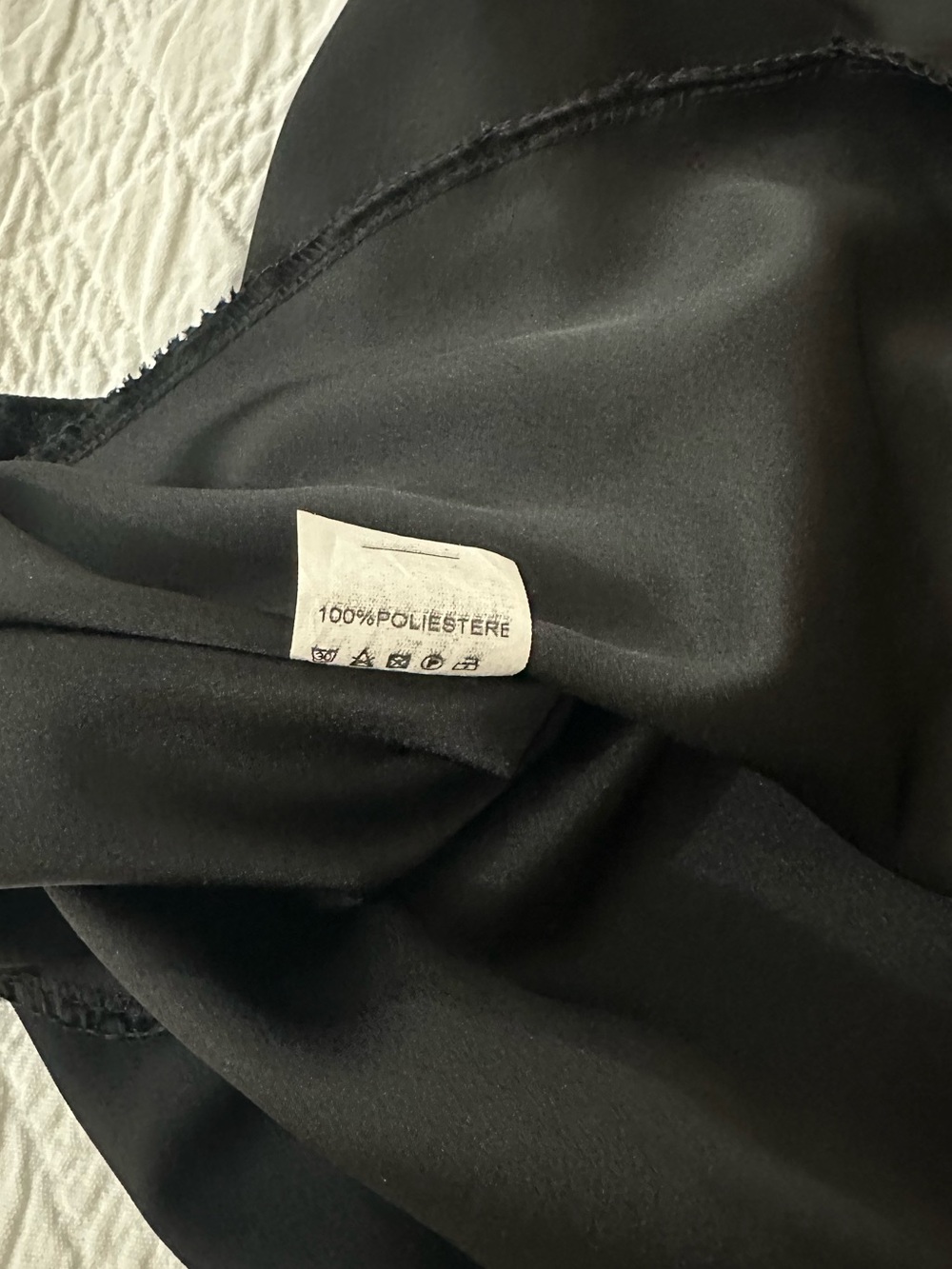Sofia Cowl Neck Cami in Black - Picture 5 of 7